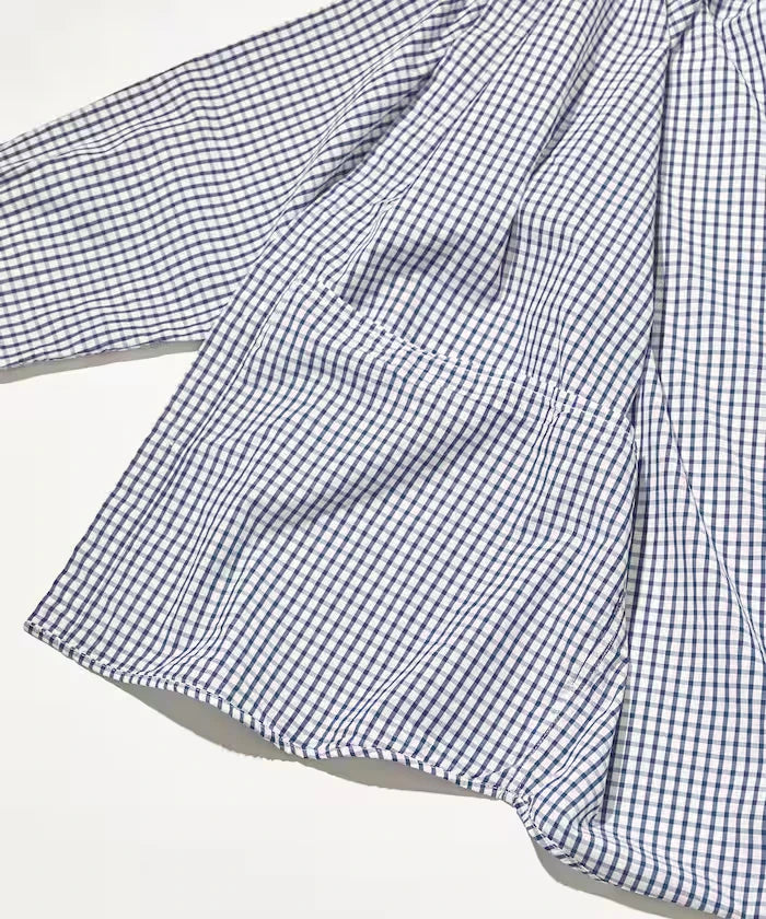 Magazine Pocket Broad Shirt(Gingham)
