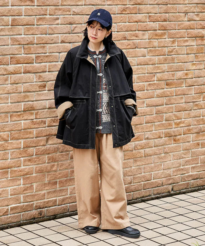 Multiway Boa Vest Coat