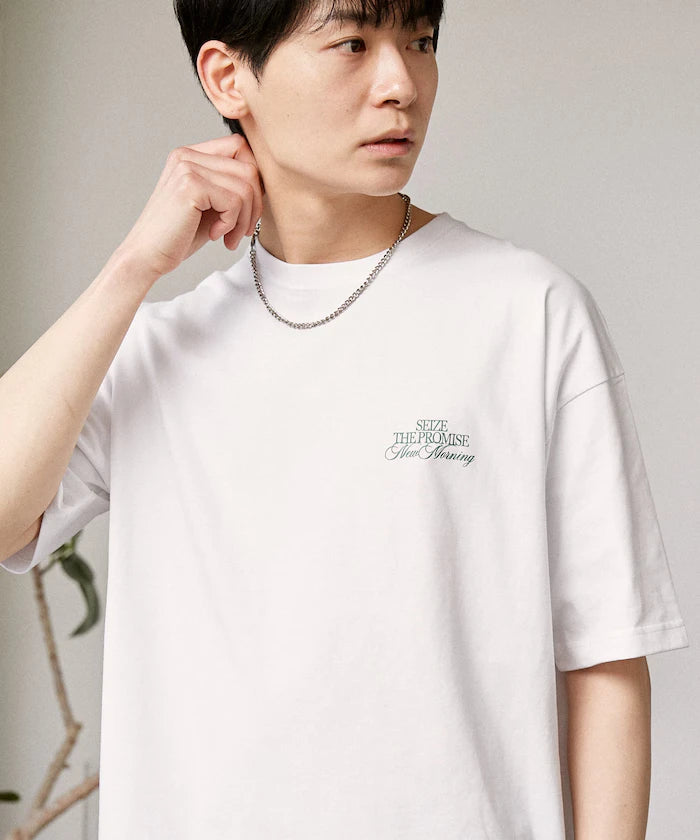 <Functional Material> PROMISE Cat Print T-Shirt Limited Release