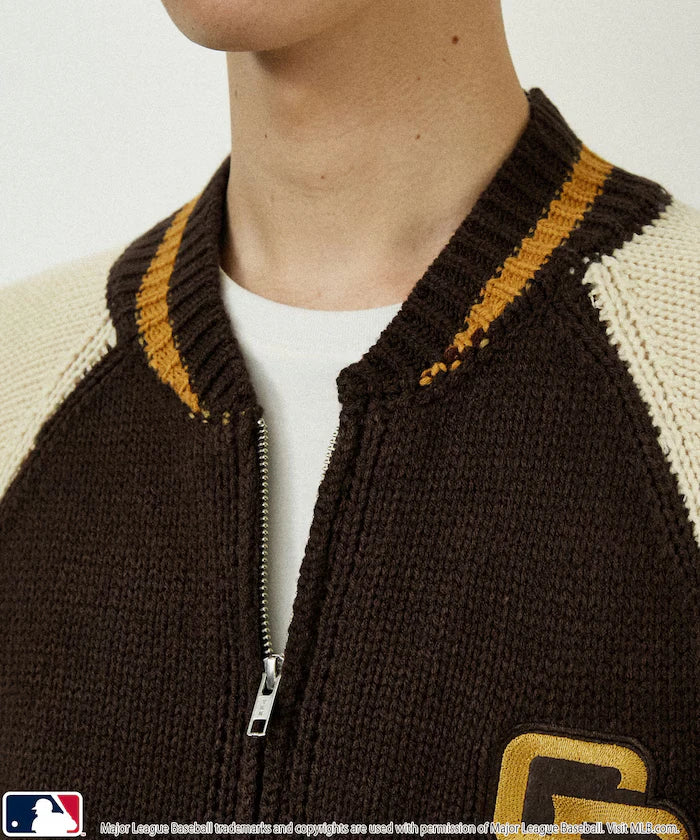 Custom ZIP KNIT CARDIGAN