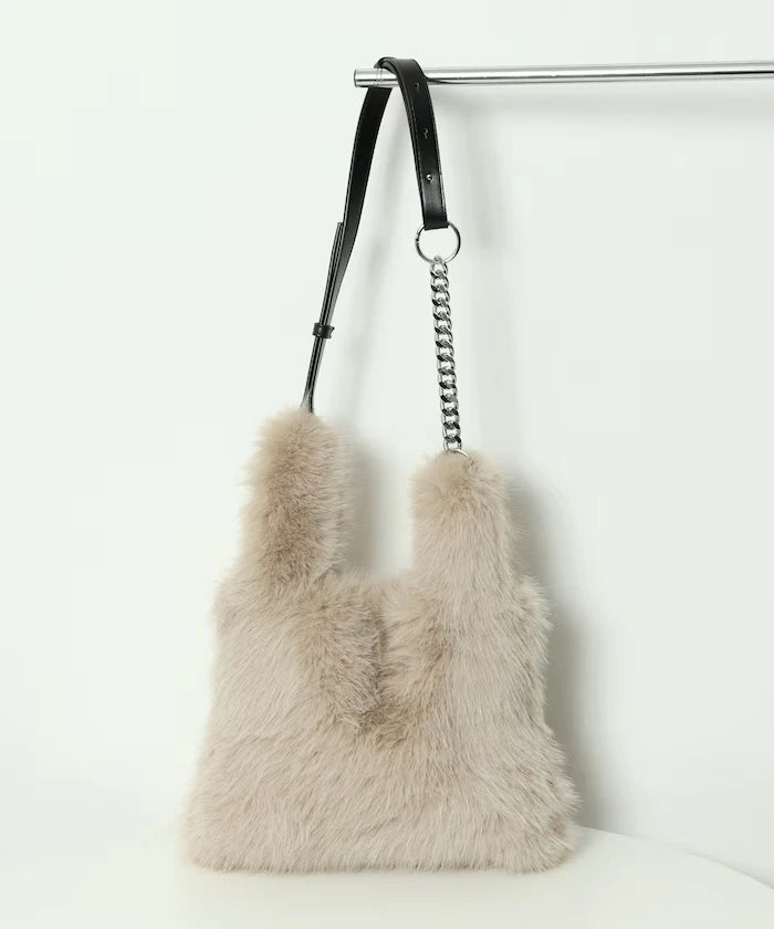 Multiway Fake Fur Tote