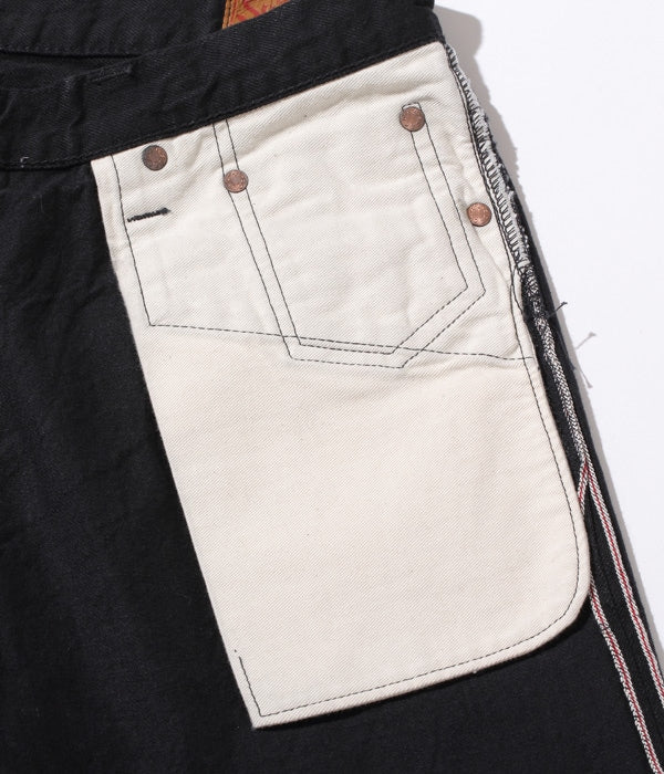 13oz. Black Denim Type-III (Slim Fit)
