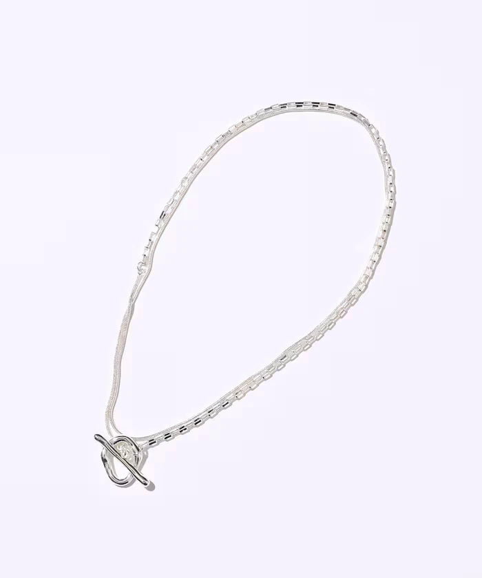 Double Chain Mantle Necklace