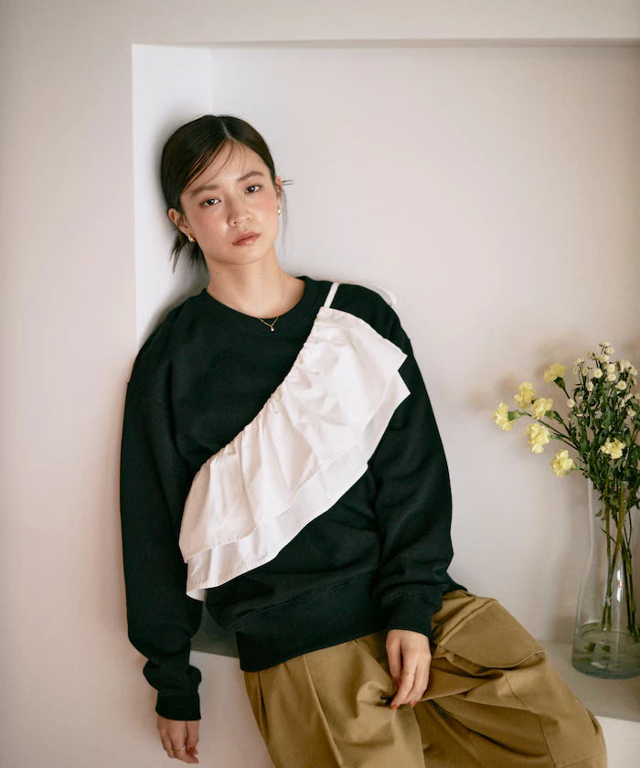 Organic Cotton Multiway Color Sweat / French Terry Sweat / Set Item