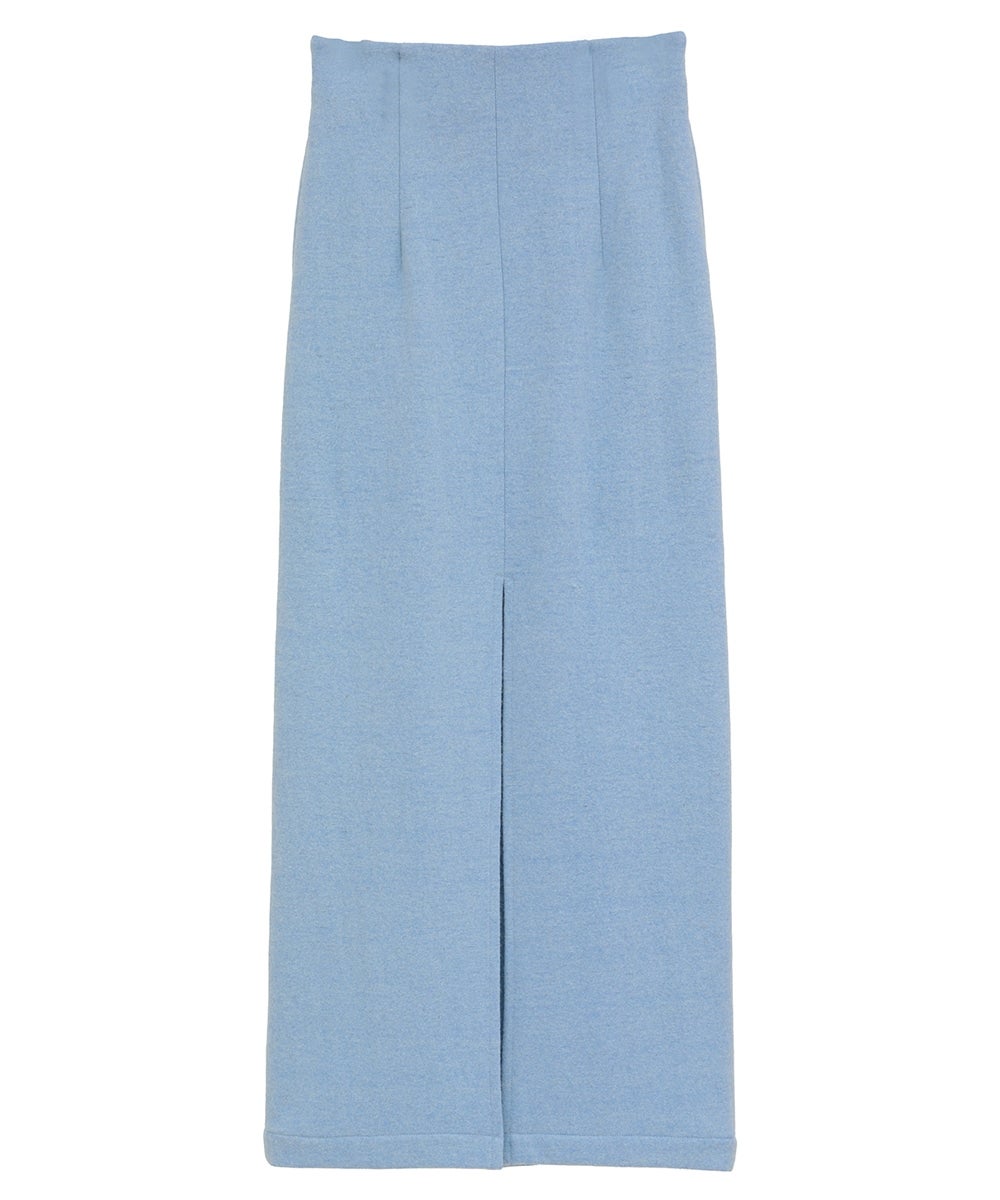 TEXTURE SLIT SKIRT
