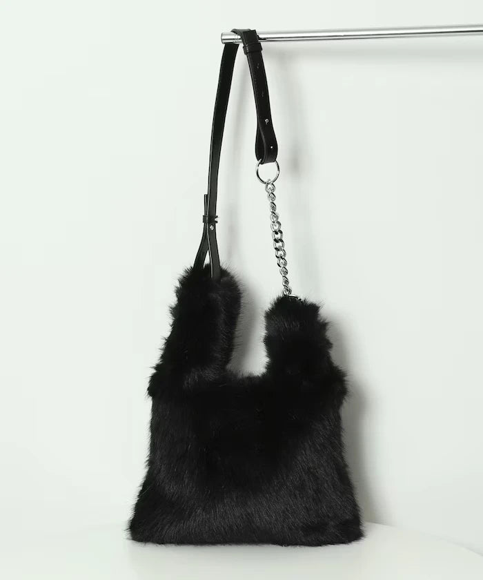 Multiway Fake Fur Tote