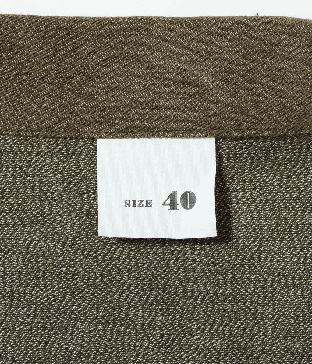 U.S. ARMY BROWN DENIM WORKING JACKET