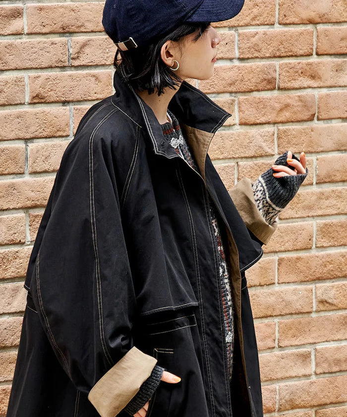 Multiway Boa Vest Coat