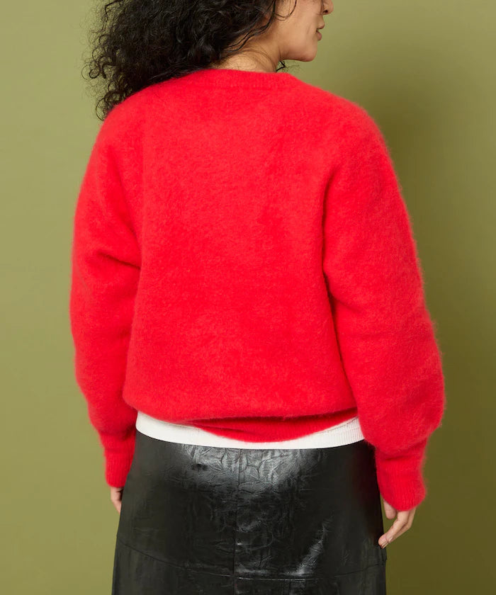 Fluffy Knit Pullover