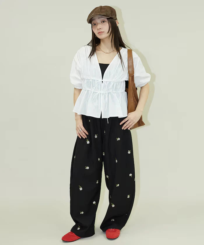 2WAY Shirring Blouse Limited Edition