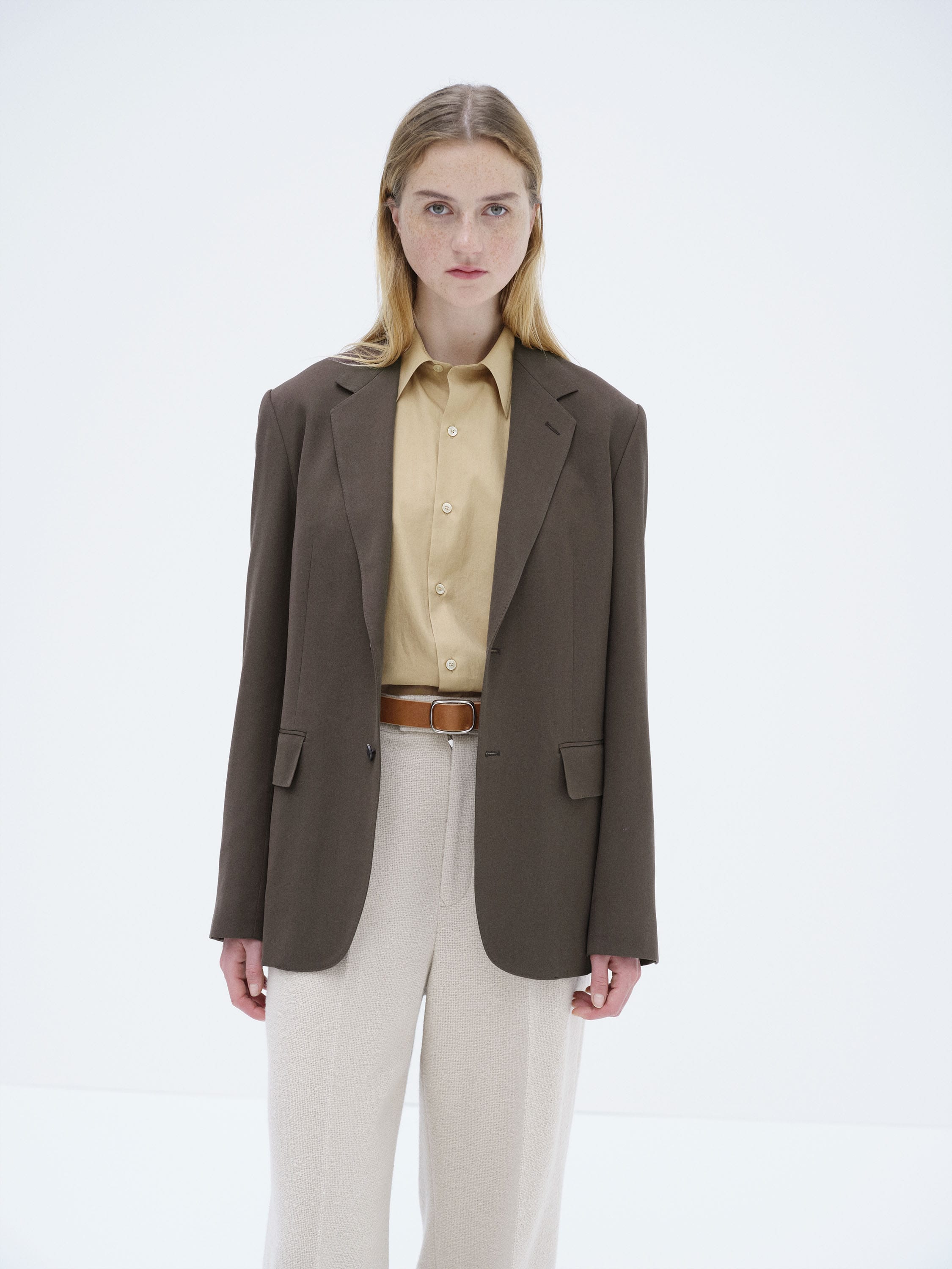 LIGHT WOOL MAX GABARDINE JACKET