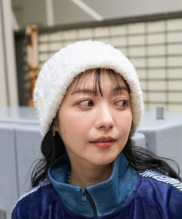 Boucle Knit Cap