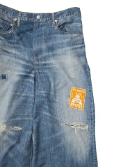 HYS FES PASS Denim Transfer Pants