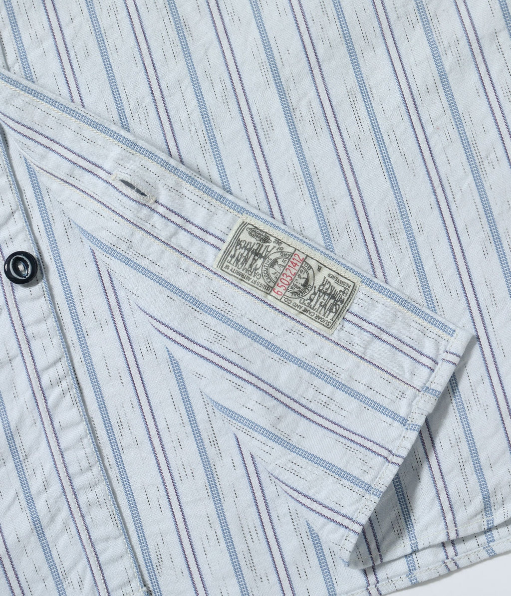Fiction Romance 6oz. Indigo Stripe Work Shirt