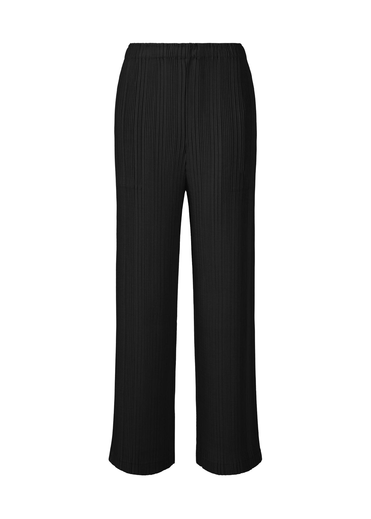 Linen Like Rib Pleats