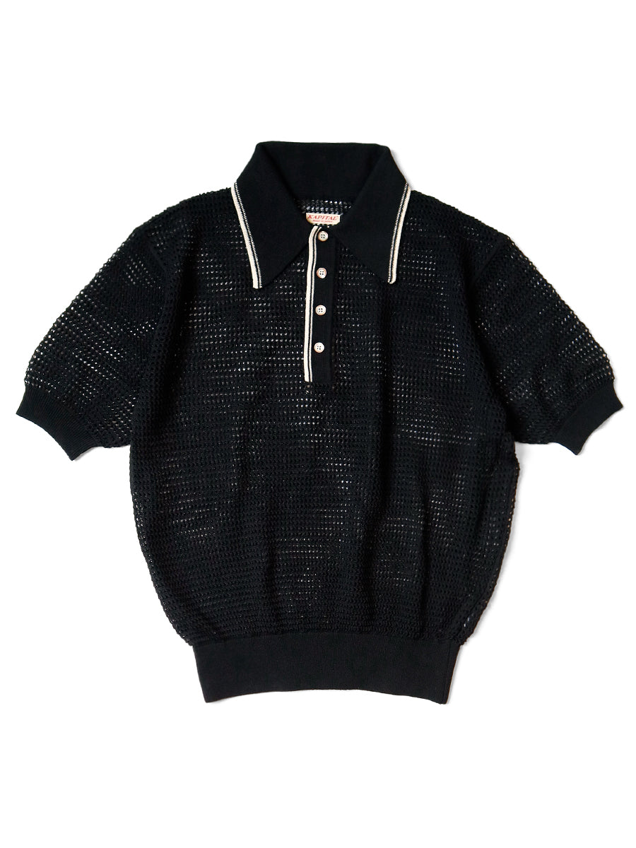 12G Mesh Knit Carol Polo