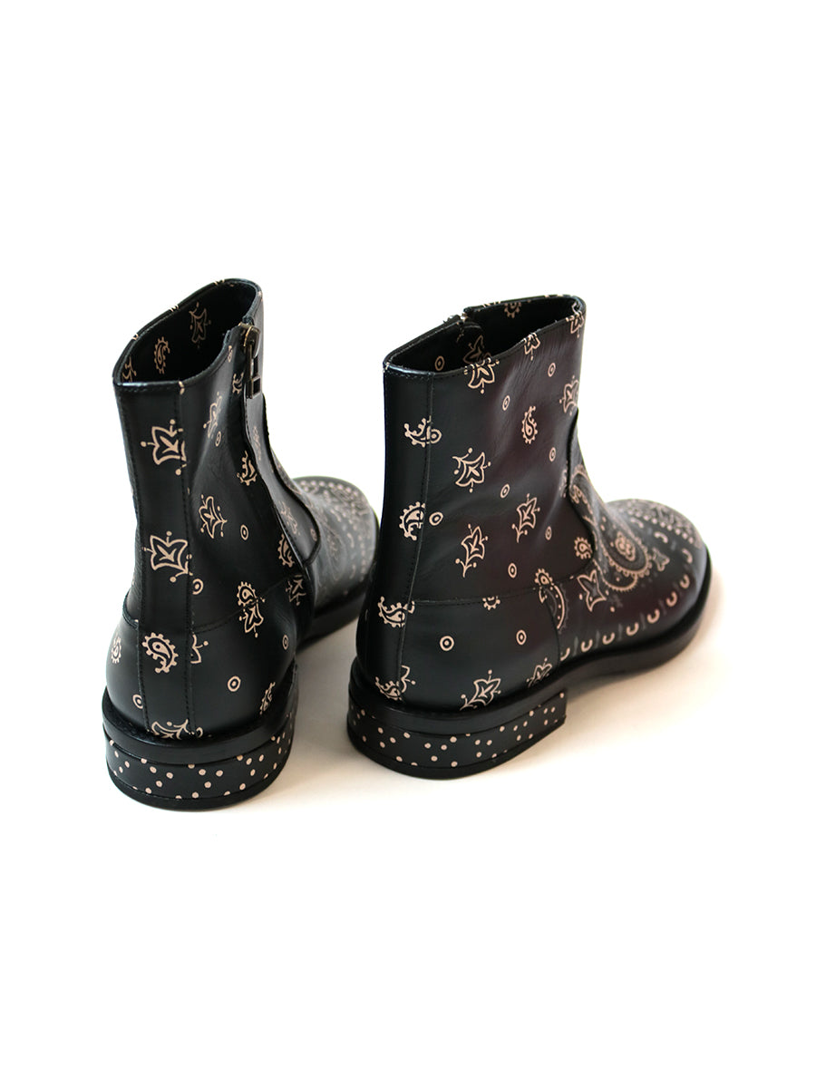 Leather Bandana pt Navy Issue Boots