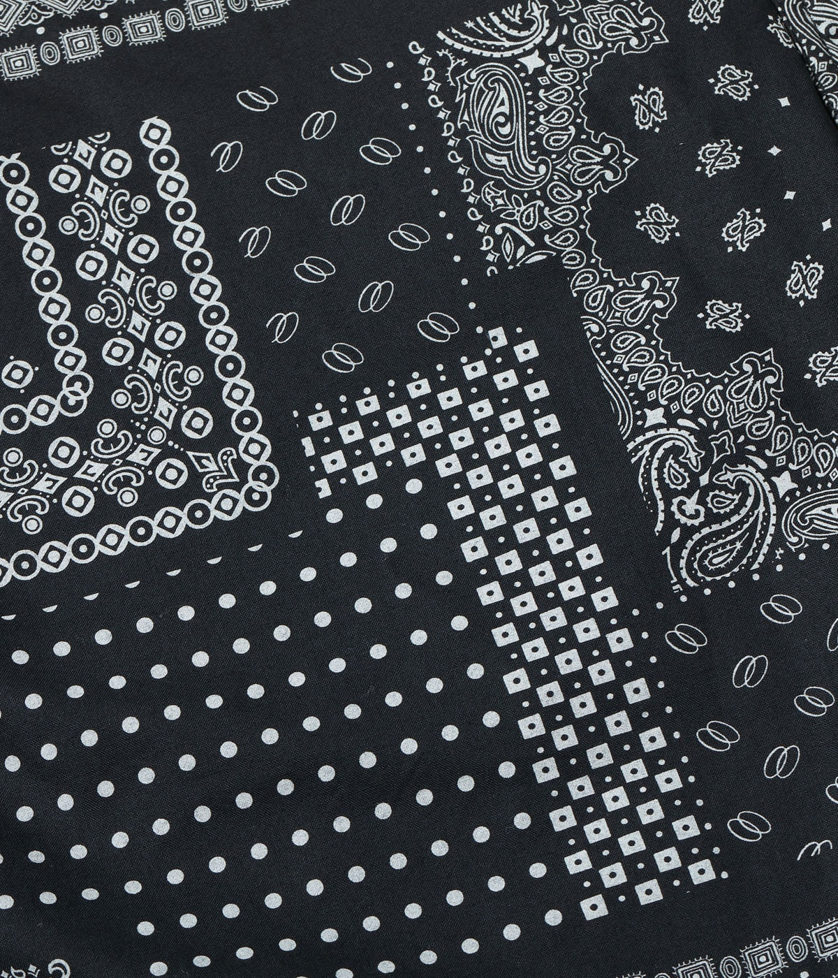 NATIVE AMERICAN BANDANA PATCHWORK PRINT WORK SHORTS