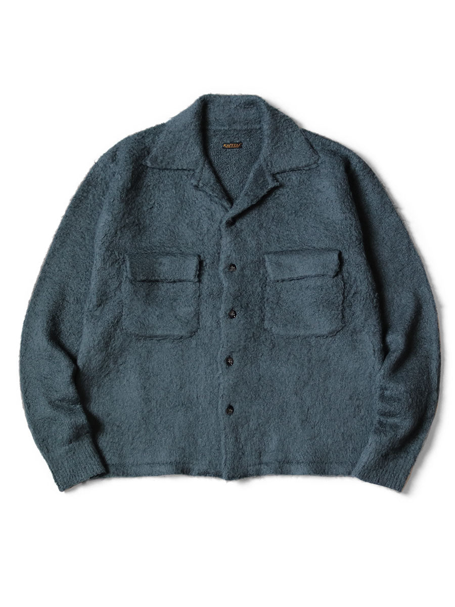 7G Shaggy Knit Board Shirt