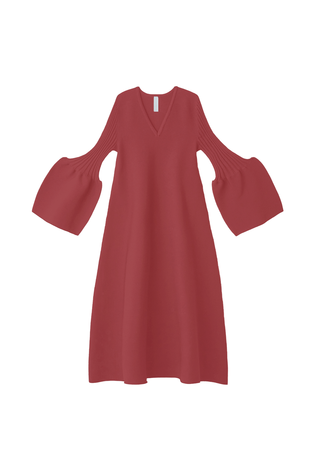 POTTERY LONG BELL SLEEVE FLARE DRESS