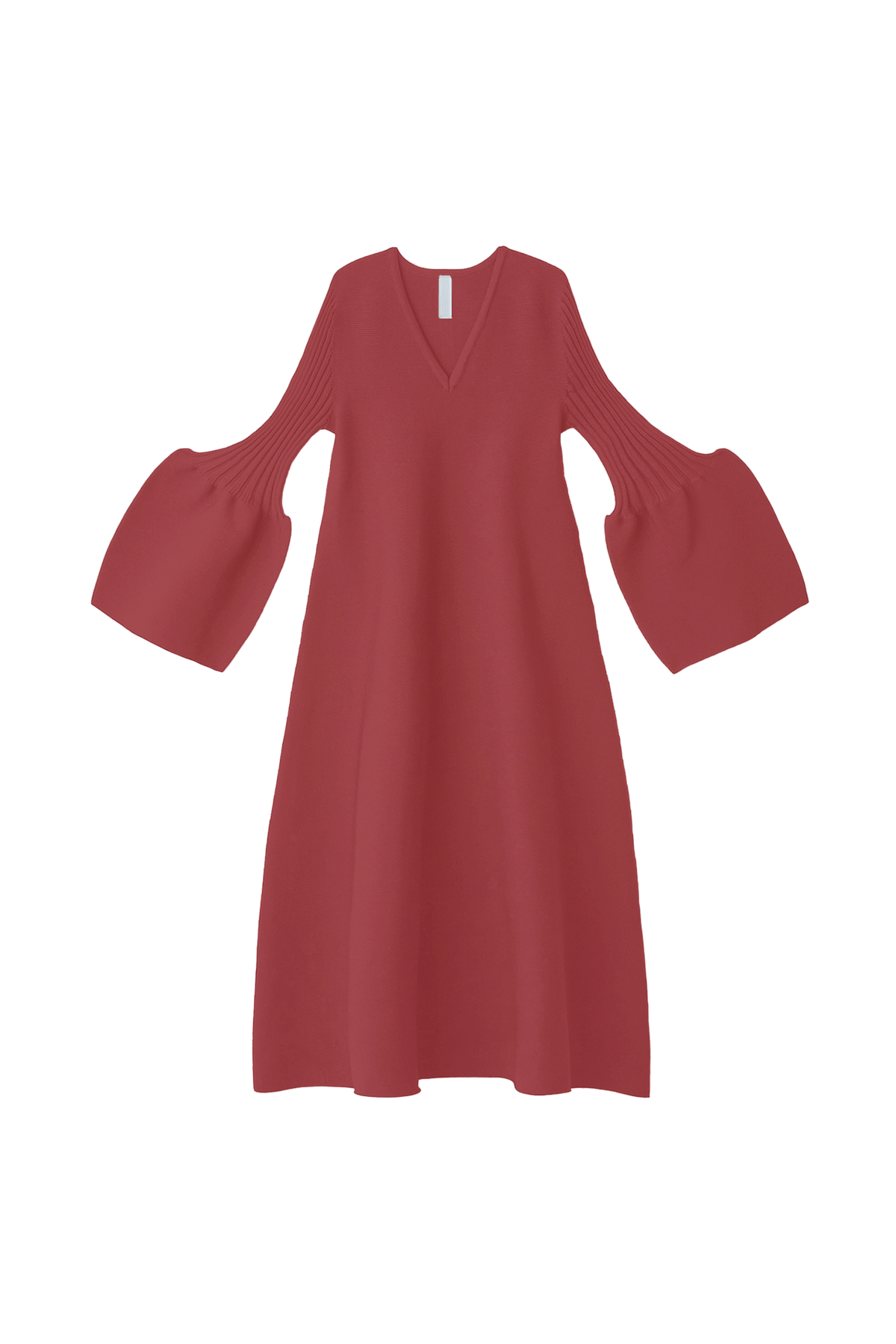 POTTERY LONG BELL SLEEVE FLARE DRESS