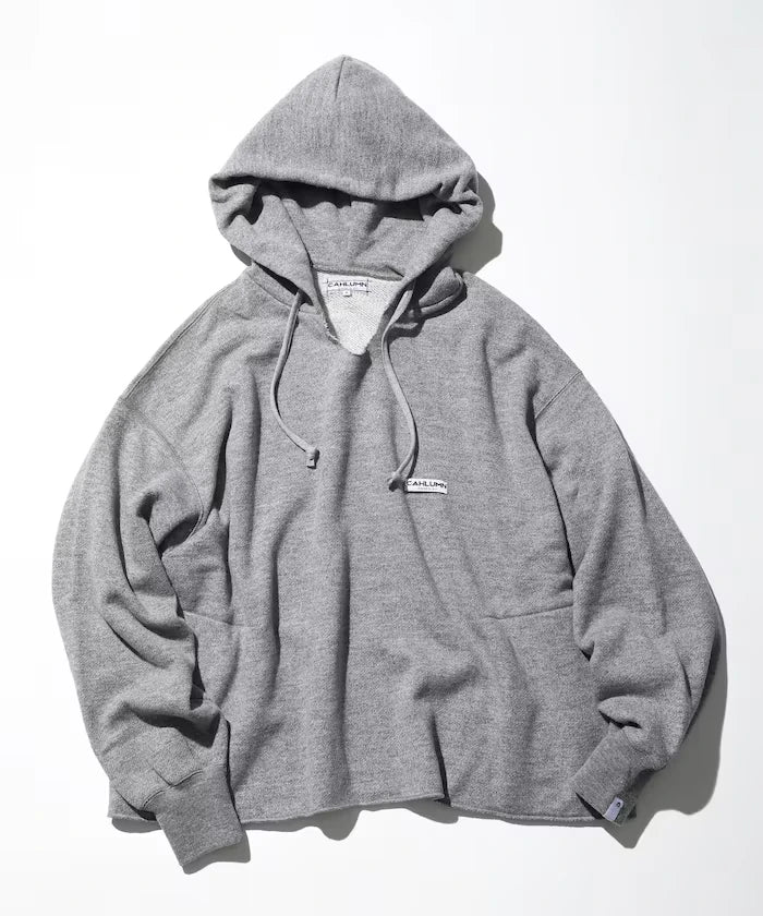 Wool Cotton Loop Back Sweat Hoodie