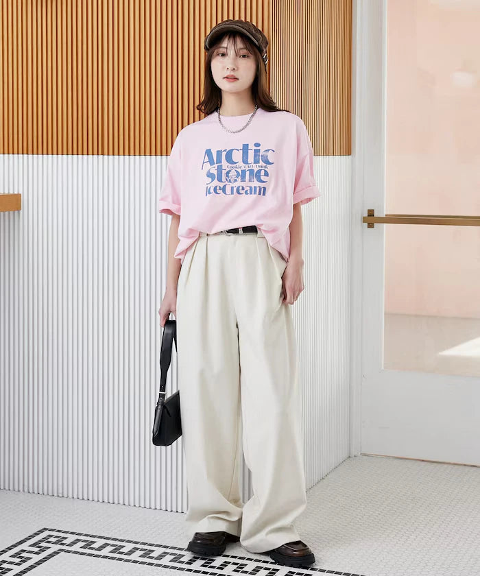 Love Pop Studio Ice Cream Shop Logo T-Shirt Limited Edition