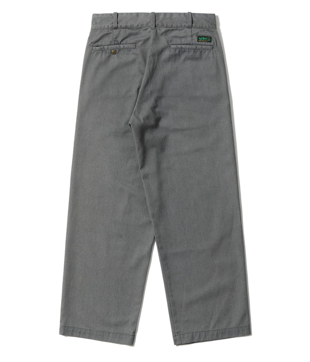 TUF-NUT T/C WIDE WORK TROUSERS AGING MODEL