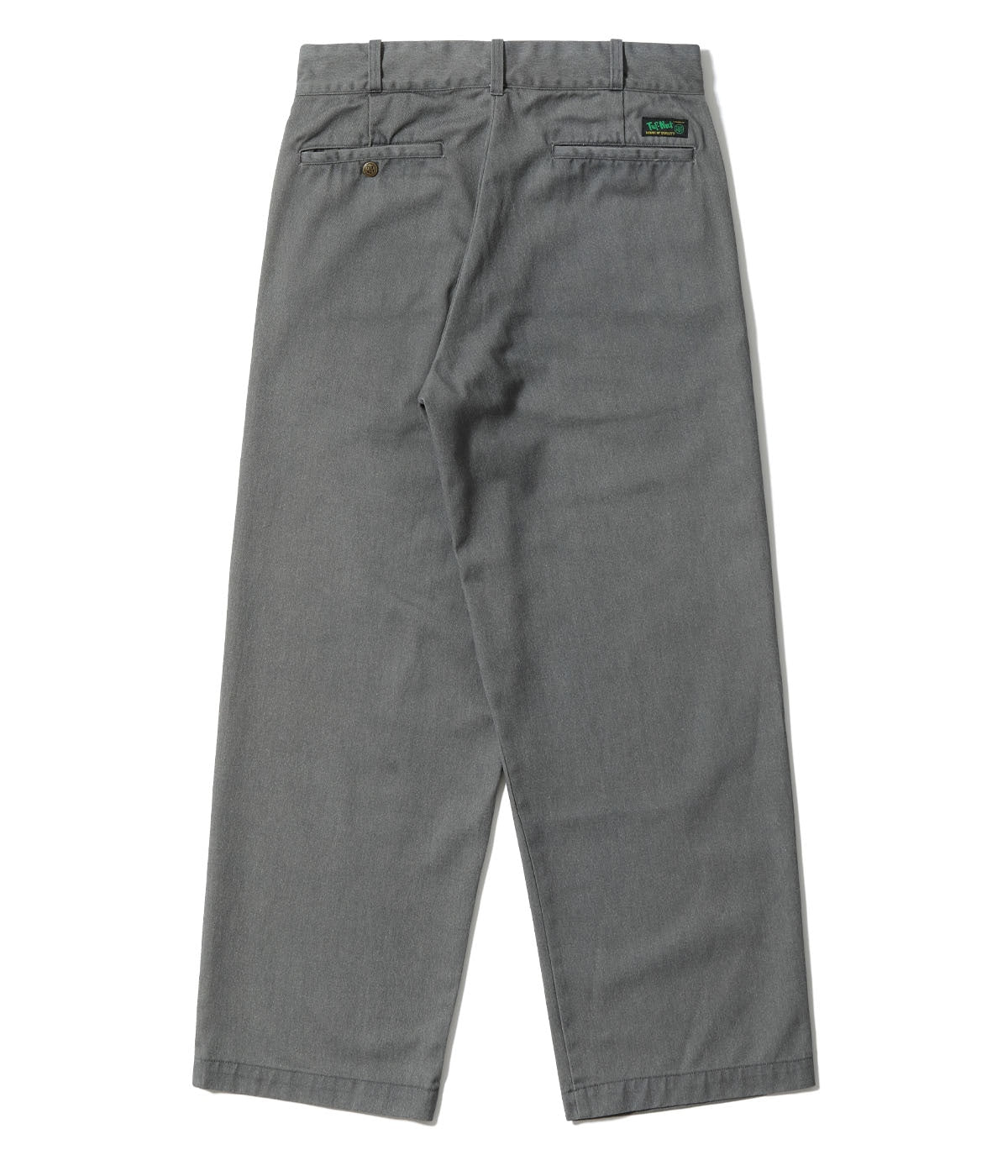 TUF-NUT T/C WIDE WORK TROUSERS AGING MODEL