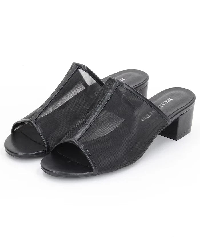 Sheer Mesh Sandal