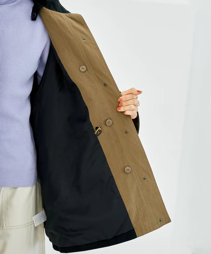Multiway Boa Vest Coat