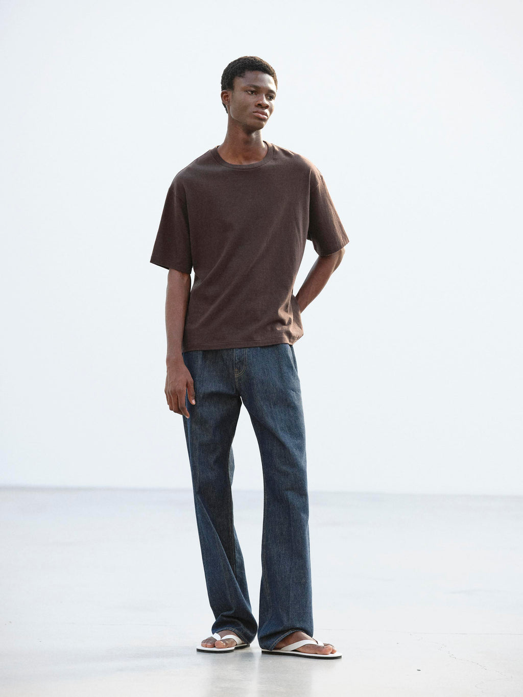 HARD TWIST DENIM 5P PANTS
