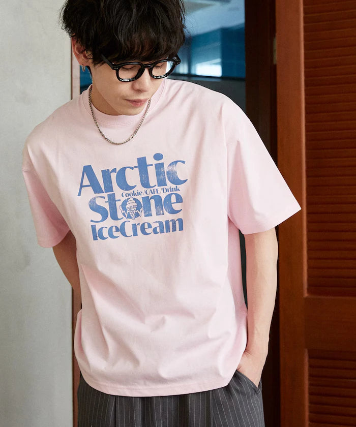 Love Pop Studio Ice Cream Shop Logo T-Shirt Limited Edition