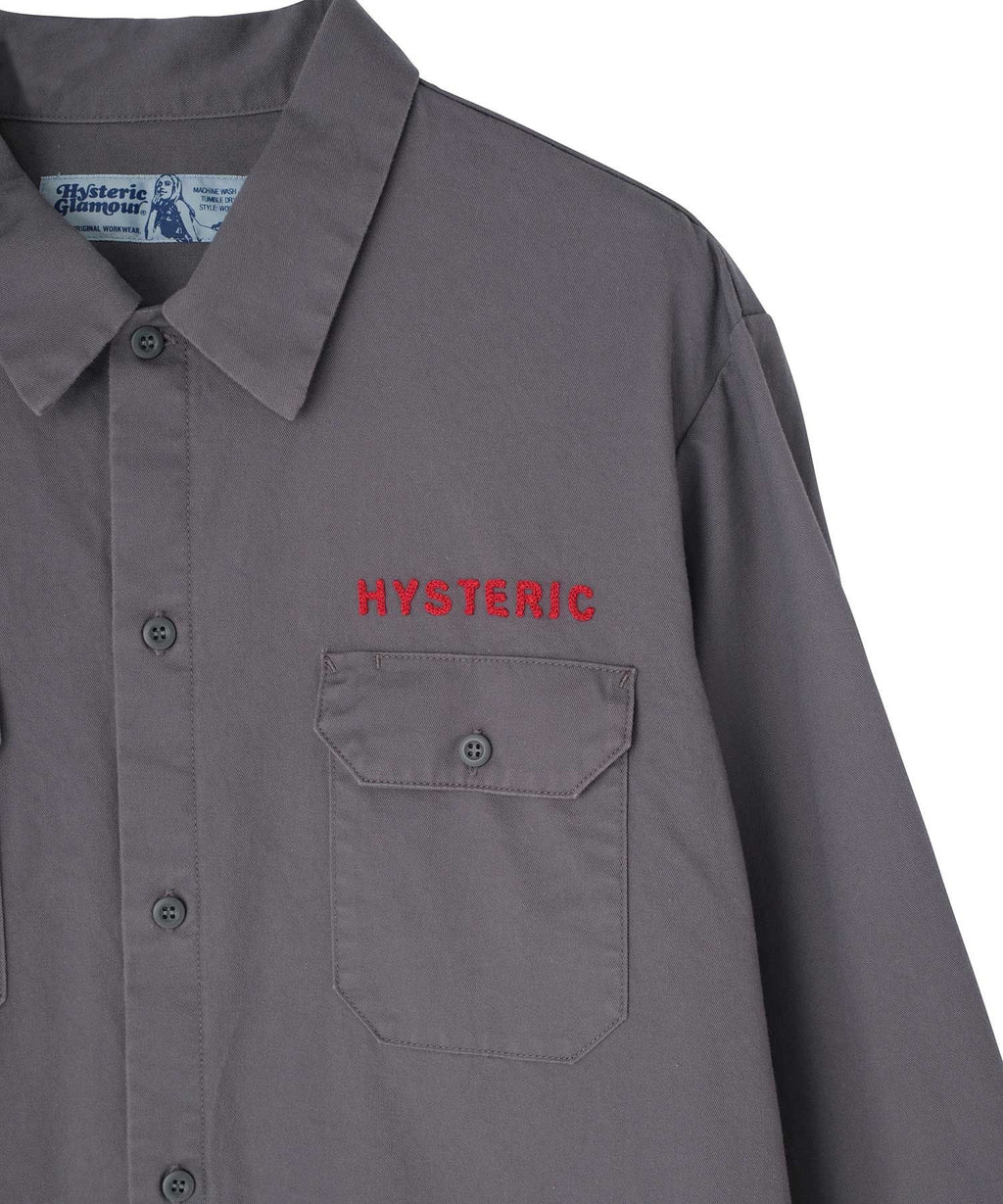 DRUM KIT Embroidered Engineer Shirt