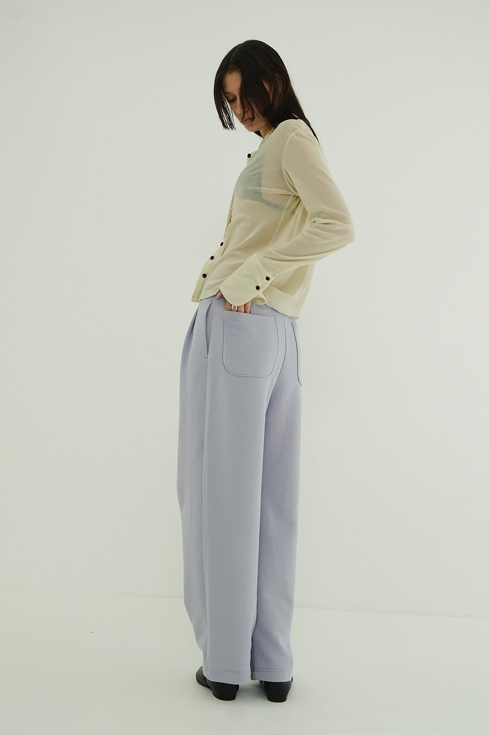 TWO TUCK SWEAT PANTS