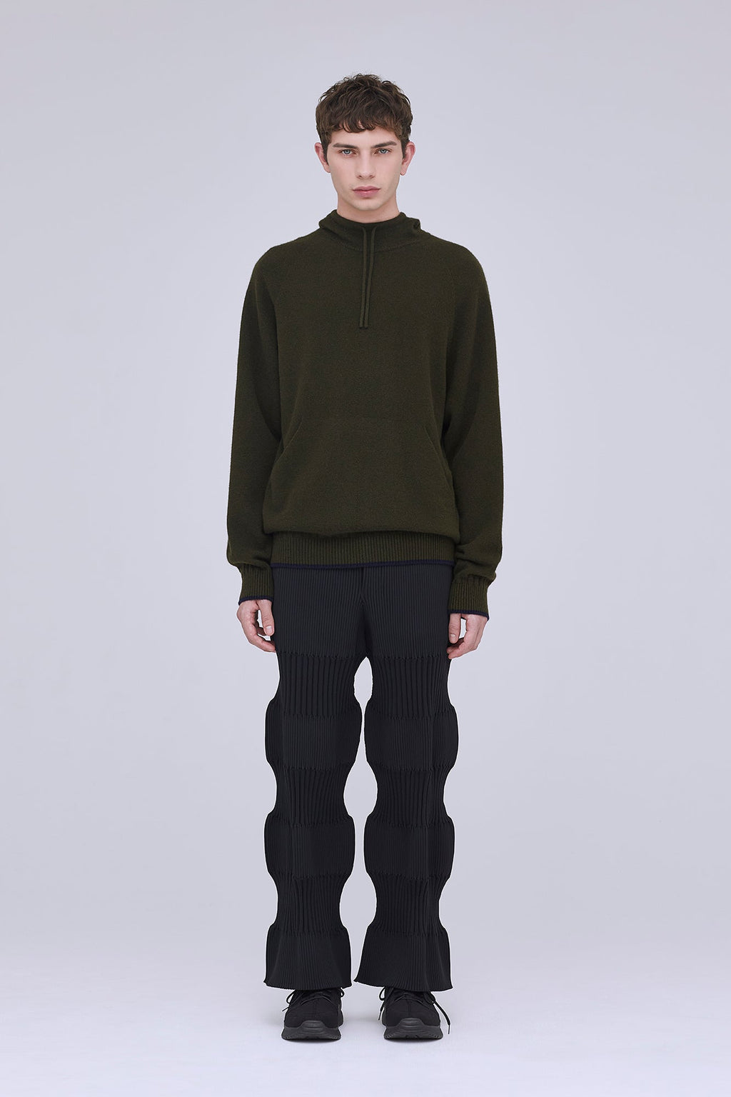 CASHMERE HOODIE TOP
