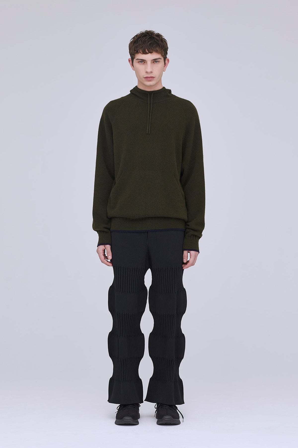 CASHMERE HOODIE TOP