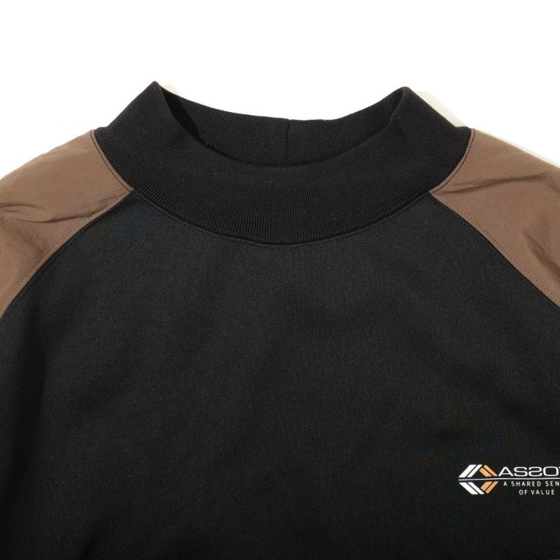 AS2OV×Backwards Limited Edition Sweat Semi-Mock