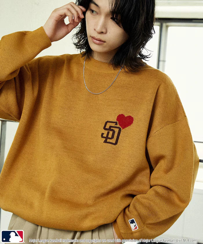Custom HEART LOGO KNIT