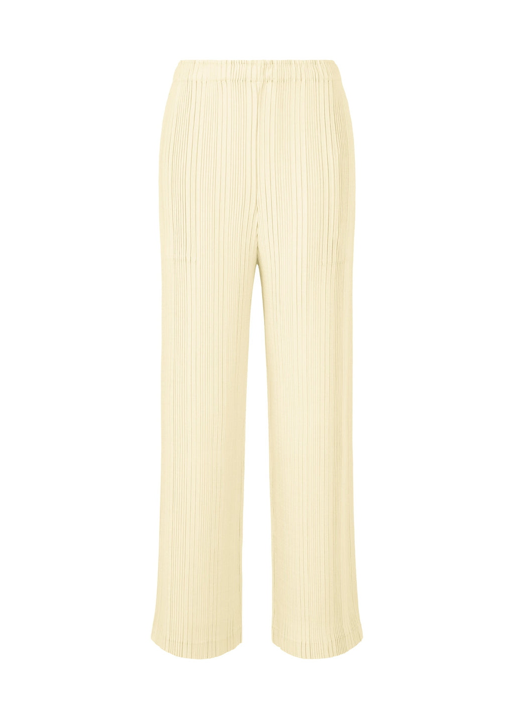 Linen Like Rib Pleats