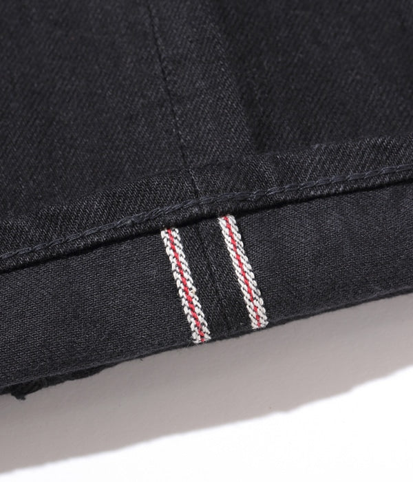13oz. Black Denim Type-III (Slim Fit)