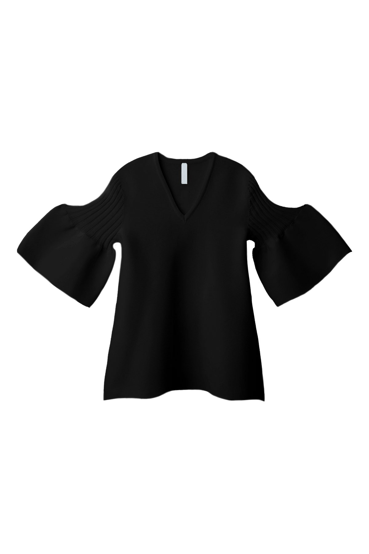 POTTERY SHORT BELL SLEEVE FLARE TOP