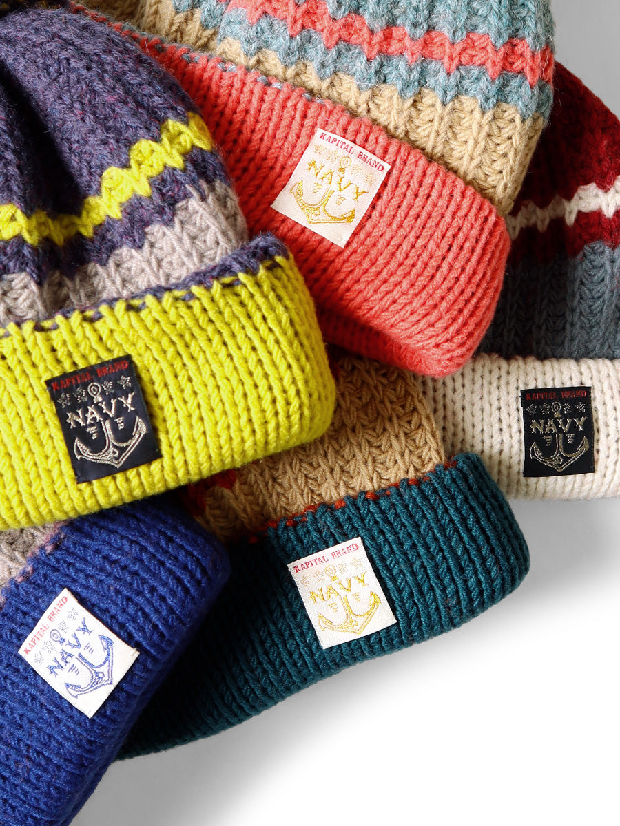 3G Wool Rib Knit CAP
