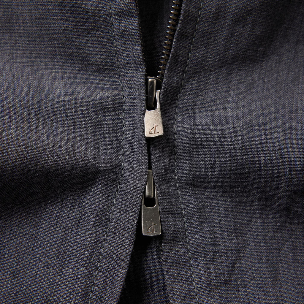 GL15675 / LINEN × WOOL TROPICAL SPORTS JACKET