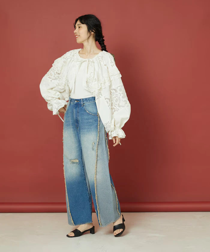 Colorful Curve Denim