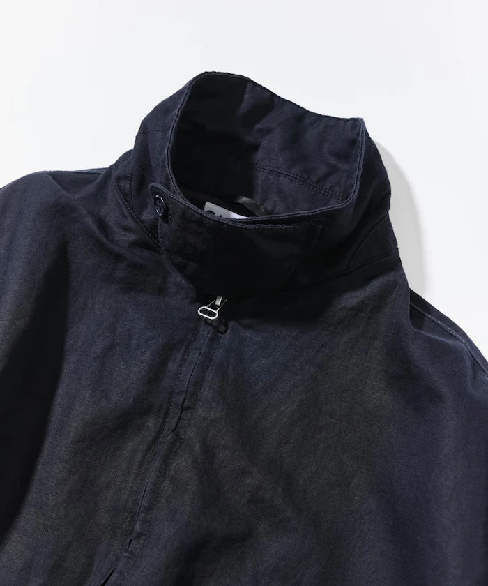 Cotton Linen Harrington Jacket