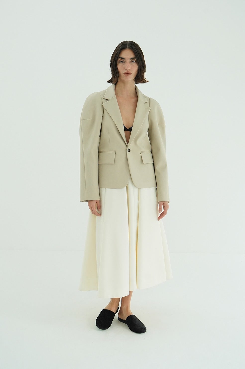 VOLUME FLARE SKIRT
