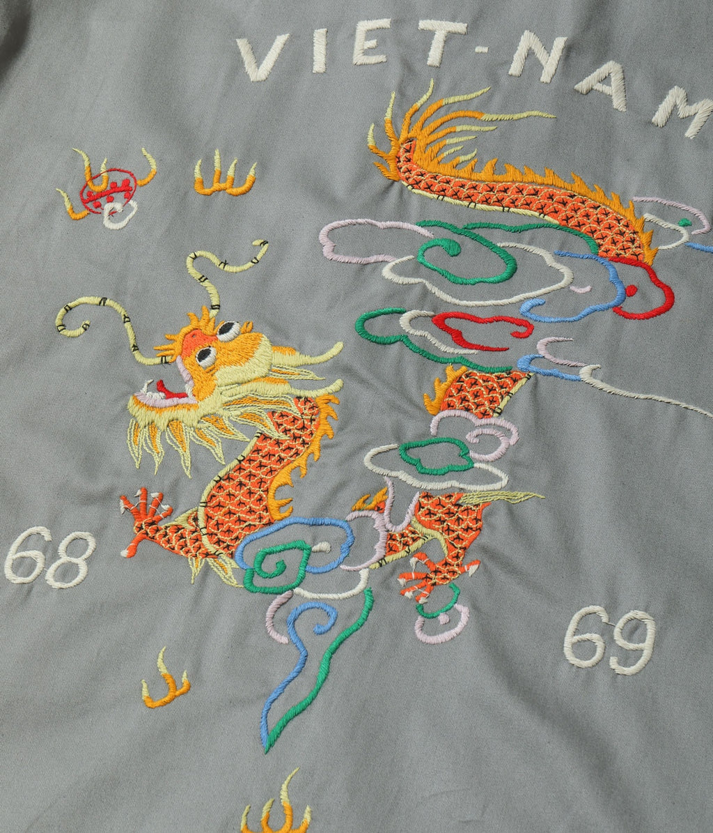 Late 1960s Style Cotton Vietnam Jacket “DRAGON”