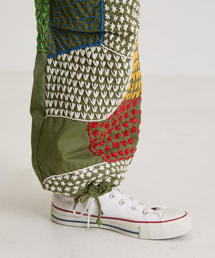 Vintage Hand-Stitched Remake Military Pants