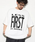6 Ounce Front Logo Print Crew Neck T-Shirt / Print T-Shirt PRINT BIG FIRST